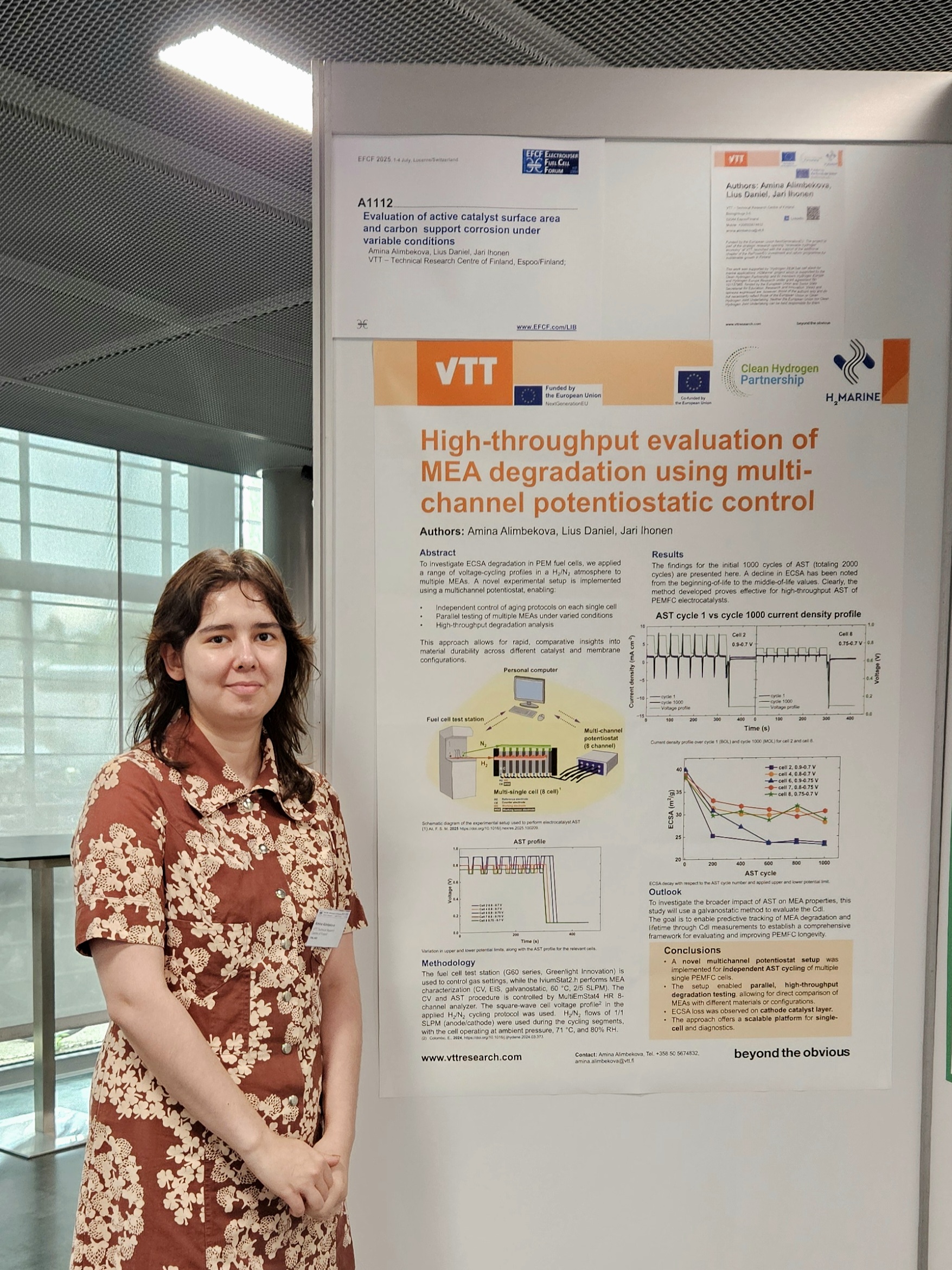 Amina Alimbekova Poster EFCF25